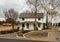 Historic Webb House located in Bransford Park in Colleyville, Texas.