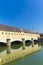 Historic weir at the river Isar in Munich