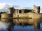 Historic Welsh Castle Of Caerphilly