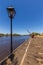 The historic wharf at Morgan on the Murray River in South Australia