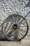 Historic Wheel, Colonia del Sacramento. Uruguay.