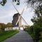 Historic windmill, Bruges, Belgium