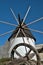 Historic windmill in Carboneras, Almeria - Spain