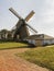 Historic windmill and museum at Nebel, Amrum