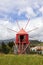 Historic windmill near Horta, Faial, Azores