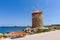 Historic windmill overlooking Mandraki port.