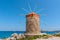 Historic windmill overlooking Mandrakia port.