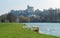 Historic Windsor Castle and the River Thames