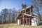 Historic wood chapel in Marianska hora, Slovakia