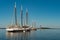 Historic Wooden Boats Reflection in Water Horizontal