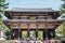 Historic wooden gate in UNESCO herritage city of Nara in Japan