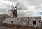 Historic wooden wind mill near the village Puerto Lajas on the Spanish island Fuerteventura