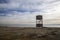 Historic World War 2 radar control tower, Coalhouse Fort, Tilbury, Essex, England, United Kingdom