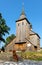 Historic XVII century wooden church of Our Lord Transfiguration in Cmolas village near Mielec in Podkarpacie region of Poland