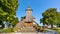 Historic XVII century wooden church of Our Lord Transfiguration in Cmolas village near Mielec in Podkarpacie region of Poland