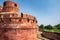 Historical Agra Fort in Agra, Uttar Pradesh, India