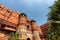 Historical Agra Fort in Agra, Uttar Pradesh, India