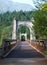 Historical Alexandra Bridge Fraser River