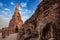 Historical ancient Art and Architecture, Wat Chaiwattanaram old temple in Ayutthaya province Thailand