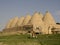 Historical and ancient Beehive houses in ÅžanlÄ±urfa,Turkey