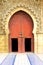 historical in antique building door morocco style