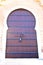 historical in antique building door morocco style africa wood