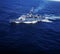 historical ara, argentine navy destroyer, year 1982s malvinas war, falkland sailing in atlantic ocean
