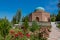 Historical beautiful mausoleum monument in Tajikistan