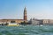 Historical bell tower er of St Mark`s Basilica in Venice