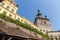 Historical building in old city Sighisoara, Romania