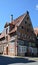 Historical Building in the Old Town of Lueneburg, Lower Saxony