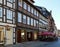 Historical Building in the Old Town of Wernigerode in the Harz Mountains, Saxony - Anhalt