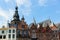 Historical buildings at the Great Market in Nijmegen, Netherlands