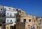 Historical Buildings in the Old town of Valetta, the Capital City of Malta