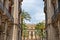 Historical Buildings and Palm Trees In Placa Reial