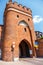Historical buildings in polish medieval town Torun in Poland. Torun is listed among the UNESCO World Heritage Sites