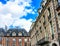 Historical Buildings at Square Louis XIII, Place des Vosges in Paris