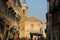 Historical buildings in vasto city in abruzzo region of itlaly