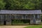 Historical Cantilever Barn, Cades Cove Valley, Tennessee