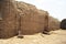 historical catholic cathedral of the religious viceregal era of the peruvian coast 17th century with adobe bricks in old