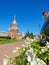 The historical center of Yaroslavl. Sunny day. 19th century buildings. Alexander Nevsky Chapel