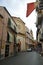 The historical centre of Castelbuono Sicily Italy 