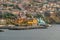 Historical centre Zona Velha with the waterfront and Fort of Sao Tiago in Funchal, Madeira