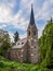 Historical church in the village Schierke, Germany