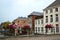 The historical city center in Mechelen
