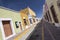 Historical downtown city of Campeche in Mexico