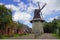 Historical Dutch flour mill `De Lelie`