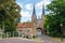 Historical Eastern Gate in Delft, Netherlands