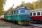 Historical Electrical Engine in Czech Railways Museum Luzna u Rakovnika, Czech Republic, Europe