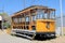 Historical electrical tram